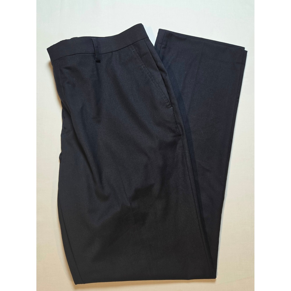 Tommy Hilfiger Mens Stretch Performance Dress Pants Black 36W x 32L NWT
